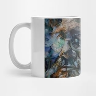 Ghostly face of man Mug